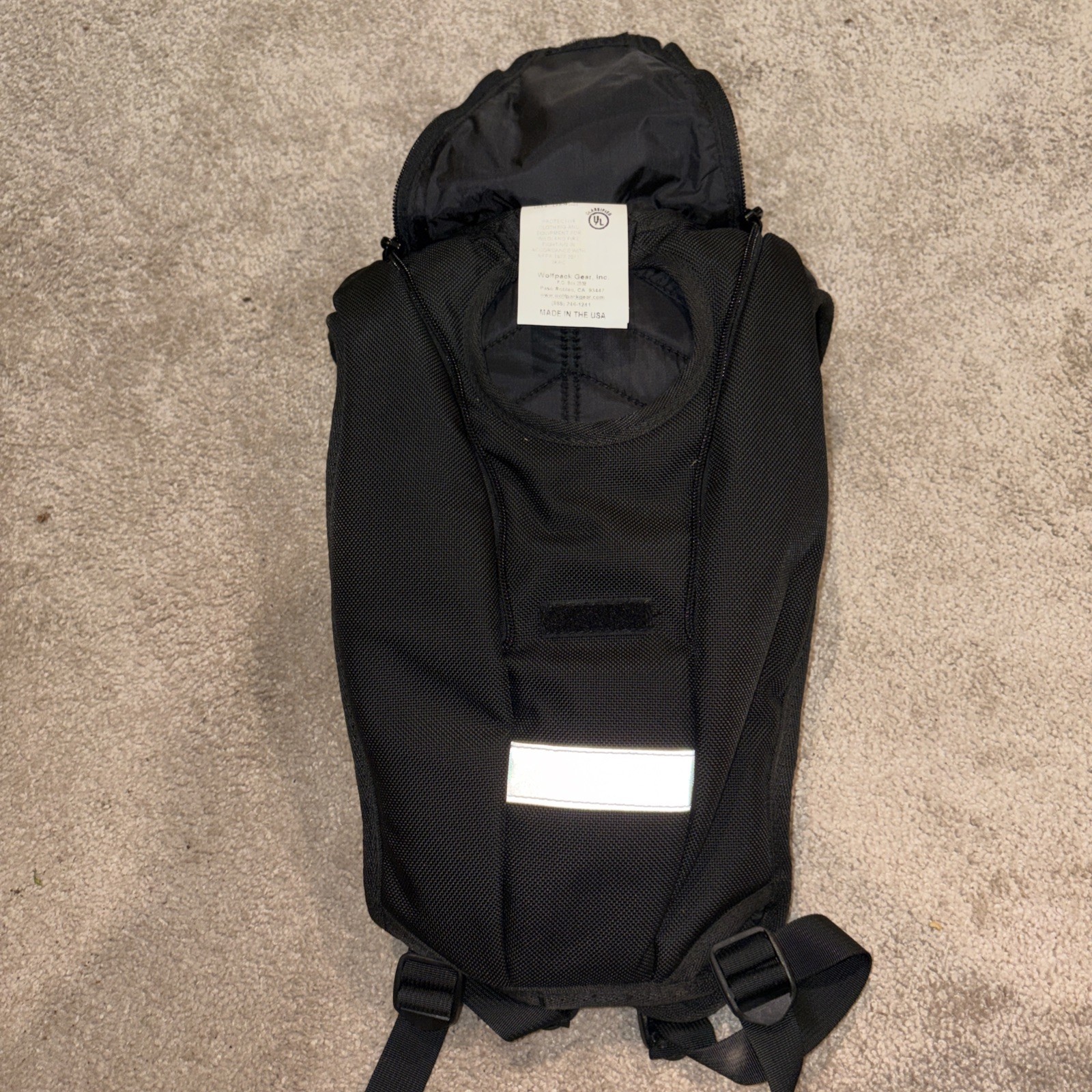 WOLFPACK GEAR DETACHABLE HYDRATION UNIT Hydration Pack Backpack Black NEW