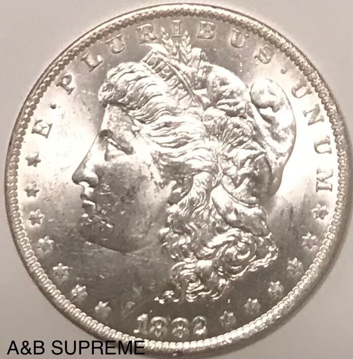 1882 O Morgan Dollar From OBW Estate Roll Choice-Gem Bu Uncirculated 90% Silver