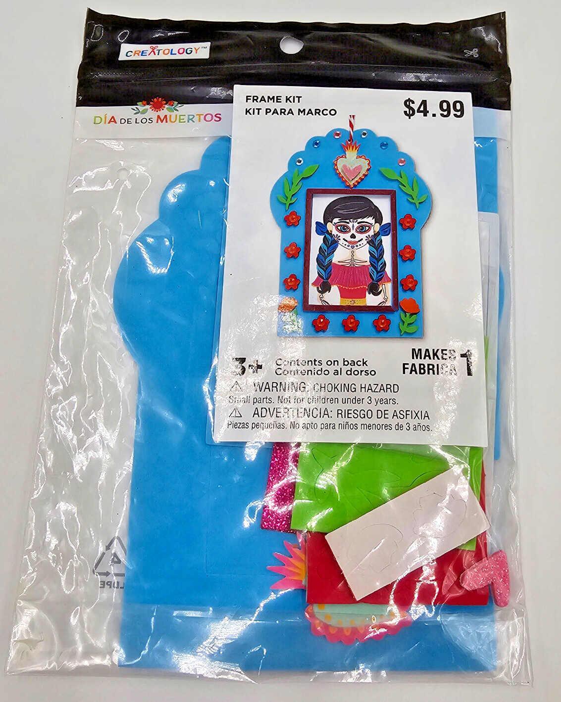 Creatology Halloween Dia De Los Muertos Frame Craft Kit  NEW