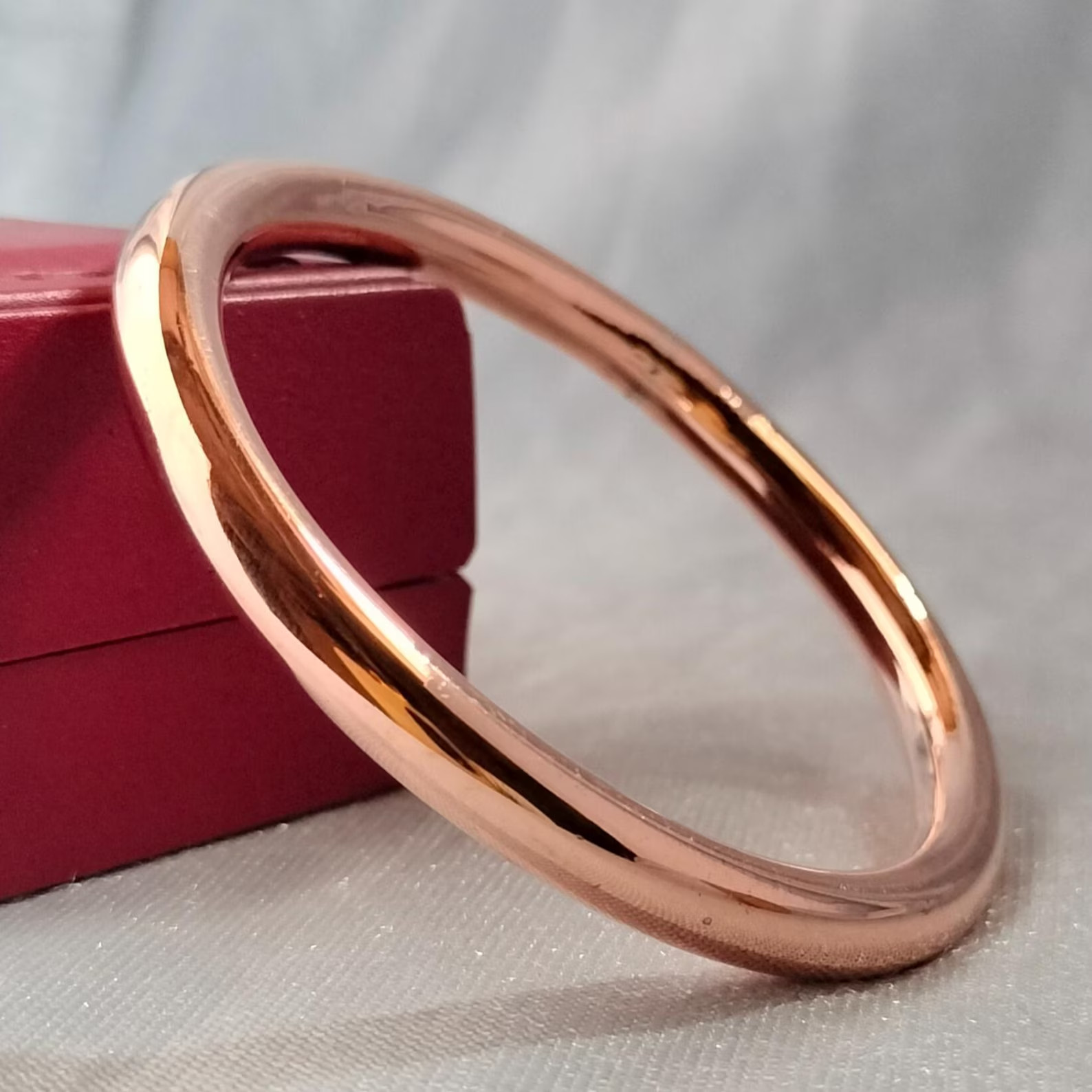 1 Pc Pure Copper  Bracelet Bangle, Healing Bangles, Unisex, Thick Bangle