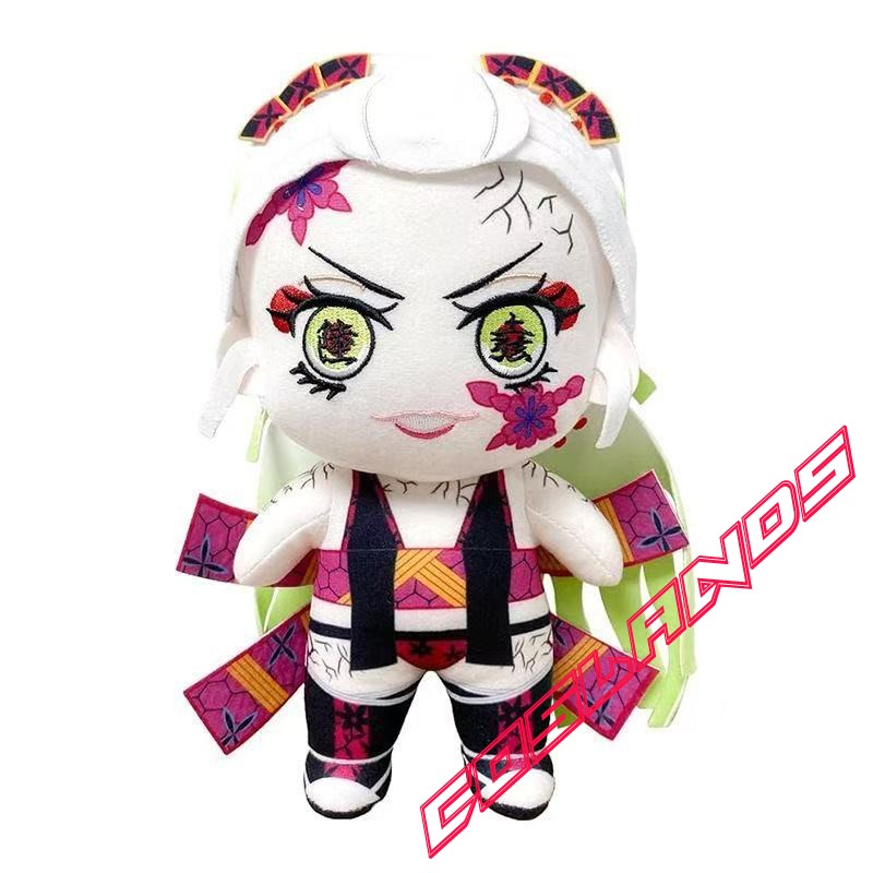 25cm Demon Slayer Daki Dress up Plush Doll Anime Plushie Cosplay Toys Gift