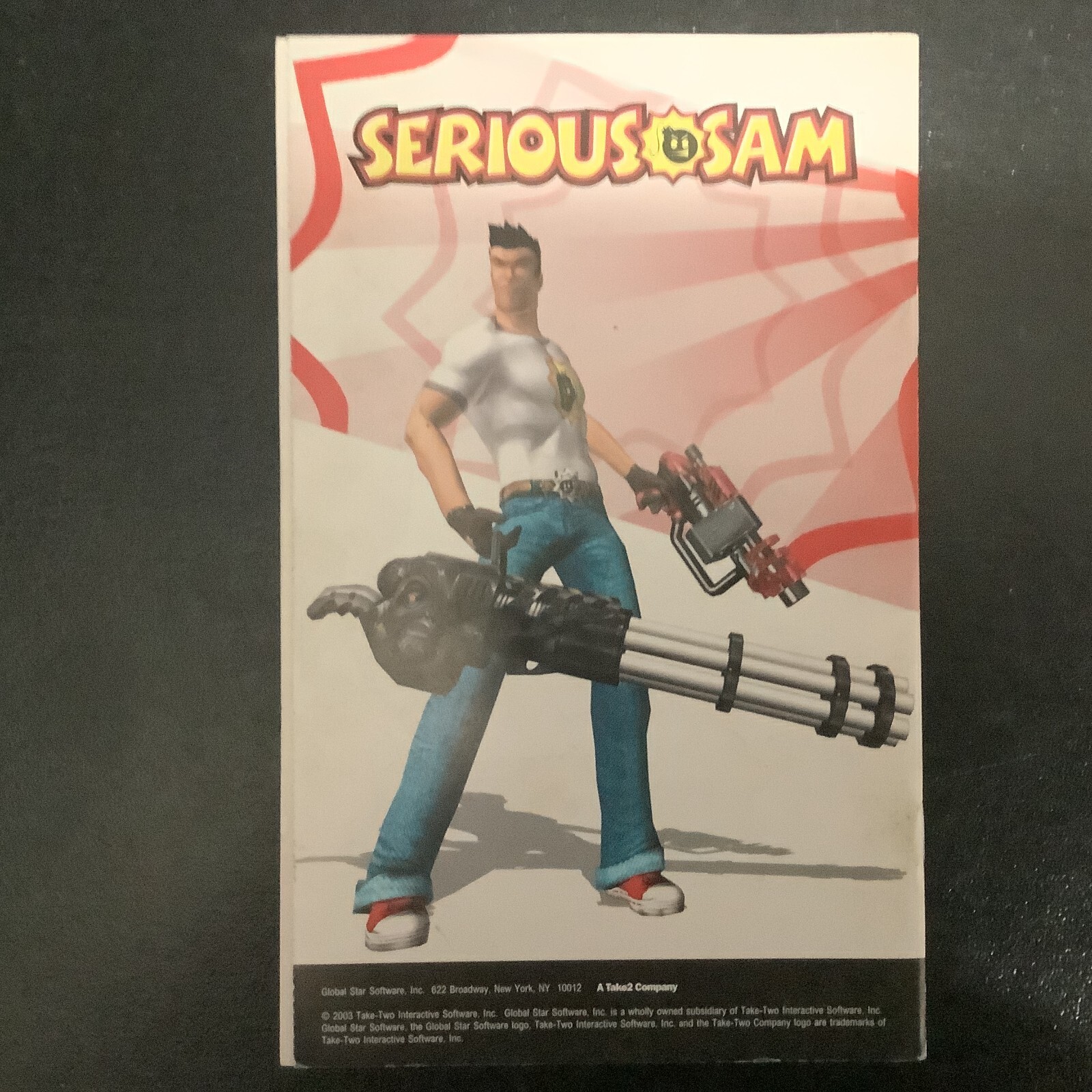 Serious Sam Next Encounter PS2 PlayStation 2 Instruction Manual Only