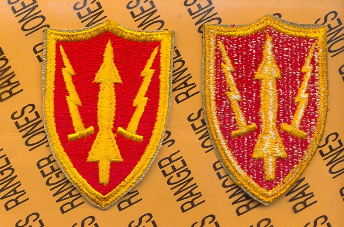 US Army Air Defense Command ADC ~3.25" uniform patch c/e