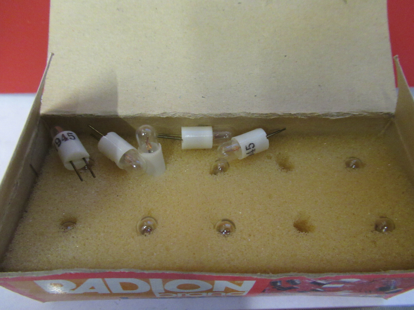 LOT MINI LAMPS RADION 7945 LAMP BULB AS PICTURED #TE-3