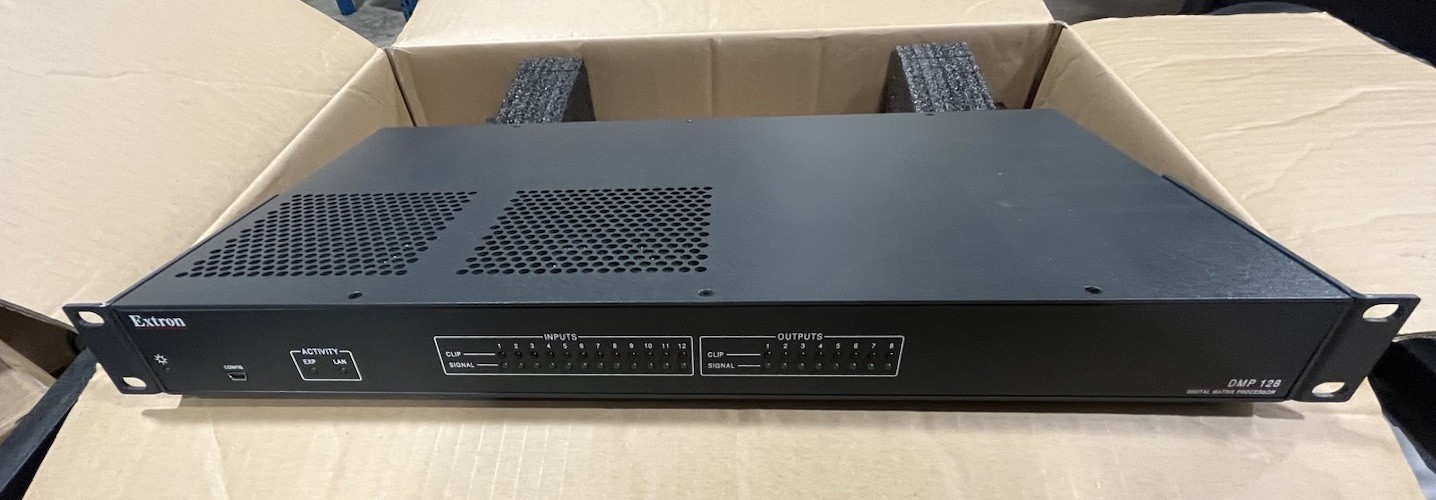 Extron DMP 128 C P ProDSP Digital Matrix Processor with AEC and POTS 60-1179-01