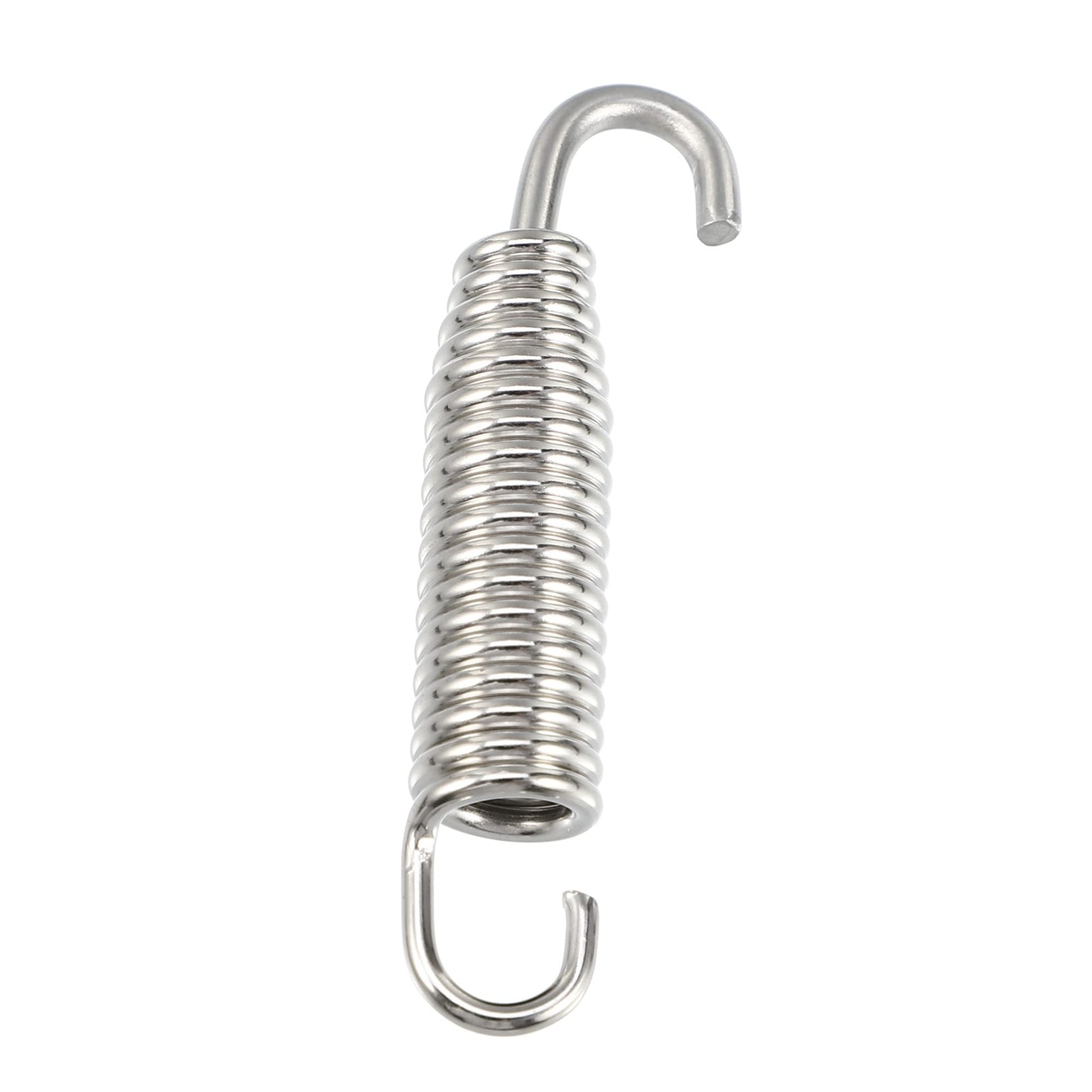 X AUTOHAUX 2 Pcs Universal Exhaust Pipe Spring for 2.28", Silver Tone
