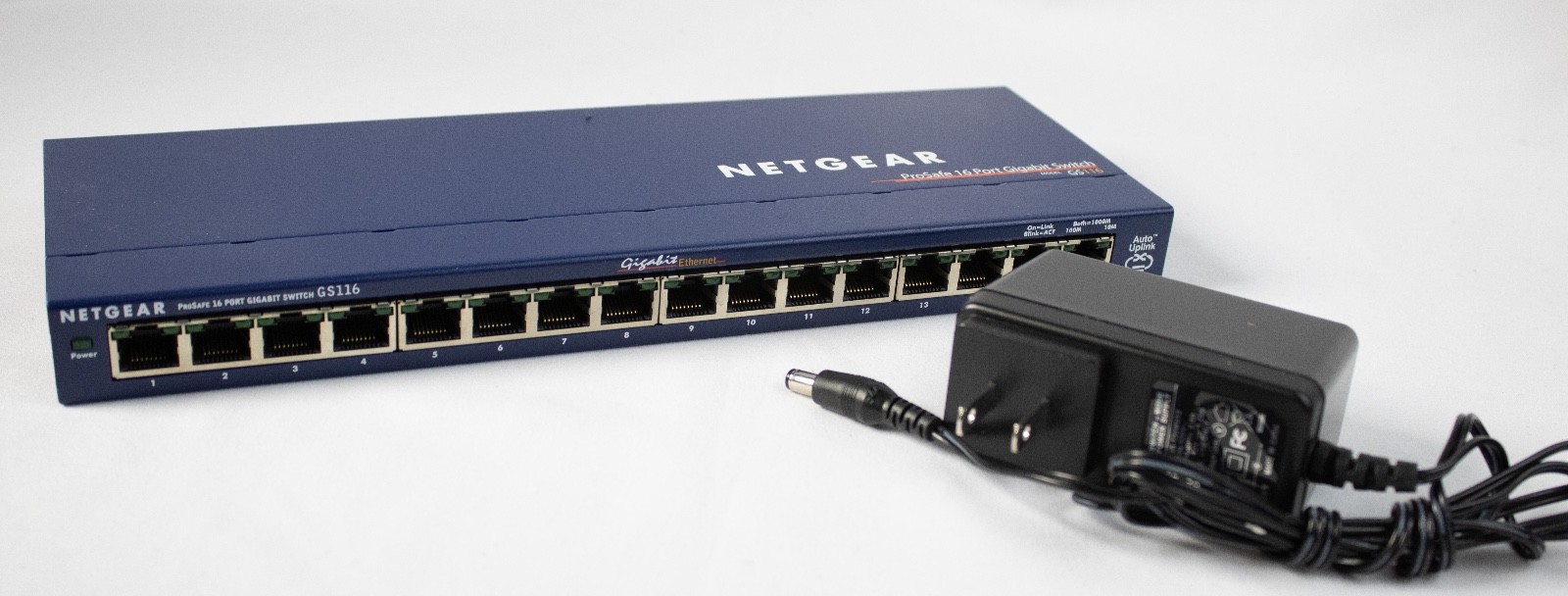 NETGEAR  ProSafe (GS116) 16-Ports Gigabit Ethernet Switch