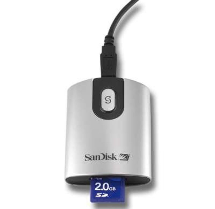 SanDisk 2 GB Secure Digital Card & ImageMate Reader - Bundle (SDSDB-2048-A10)