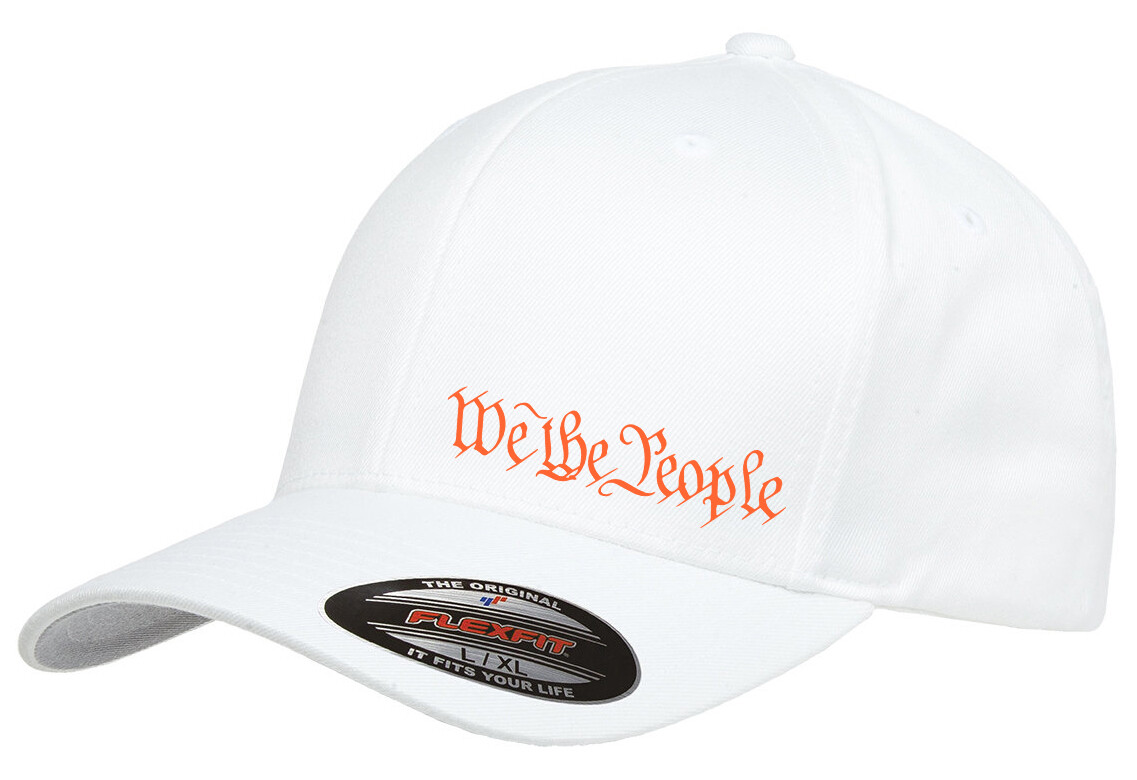WE THE PEOPLE 2nd AMENDMENT GUN PATRIOT 6277 FLEXFIT HAT *FREE SHIPPING in BOX*