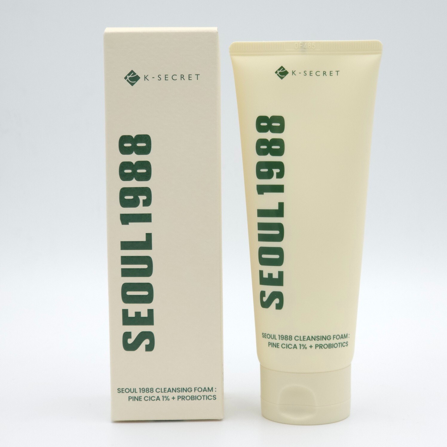 K-SECRET Seoul 1988 Cleansing Foam : Pine Cica 1% + Probiotics 150ml K-Beauty