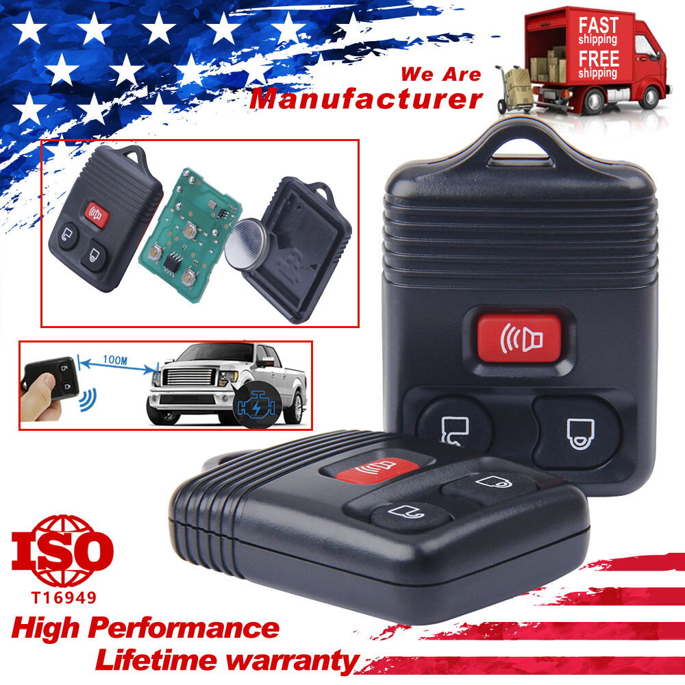 2 Keyless Entry Remote Key Fob CWTWB1U212 For Ford Mercury CWTWB1U331 CWTWB1U345