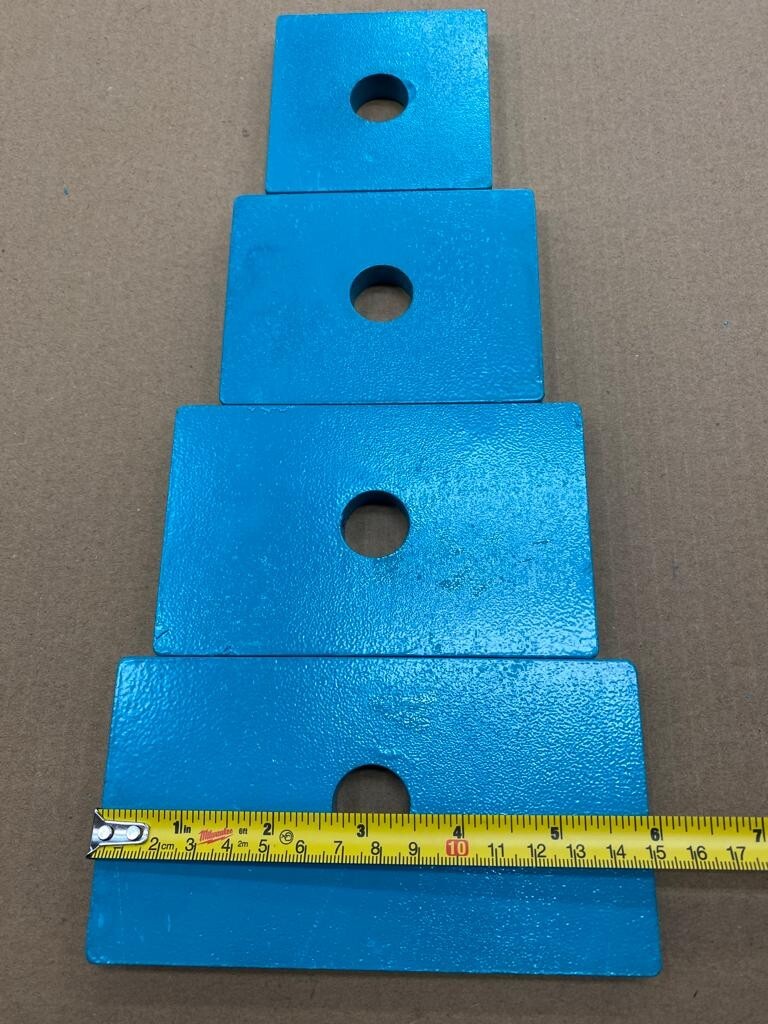 SET#90 Auto Body Frame Machine repair Tool Plates pulling Collision clamps