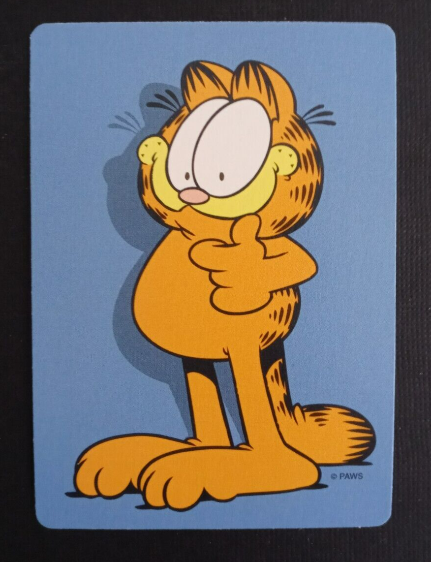 Hoyle Garfield Playing Card Queen Spades