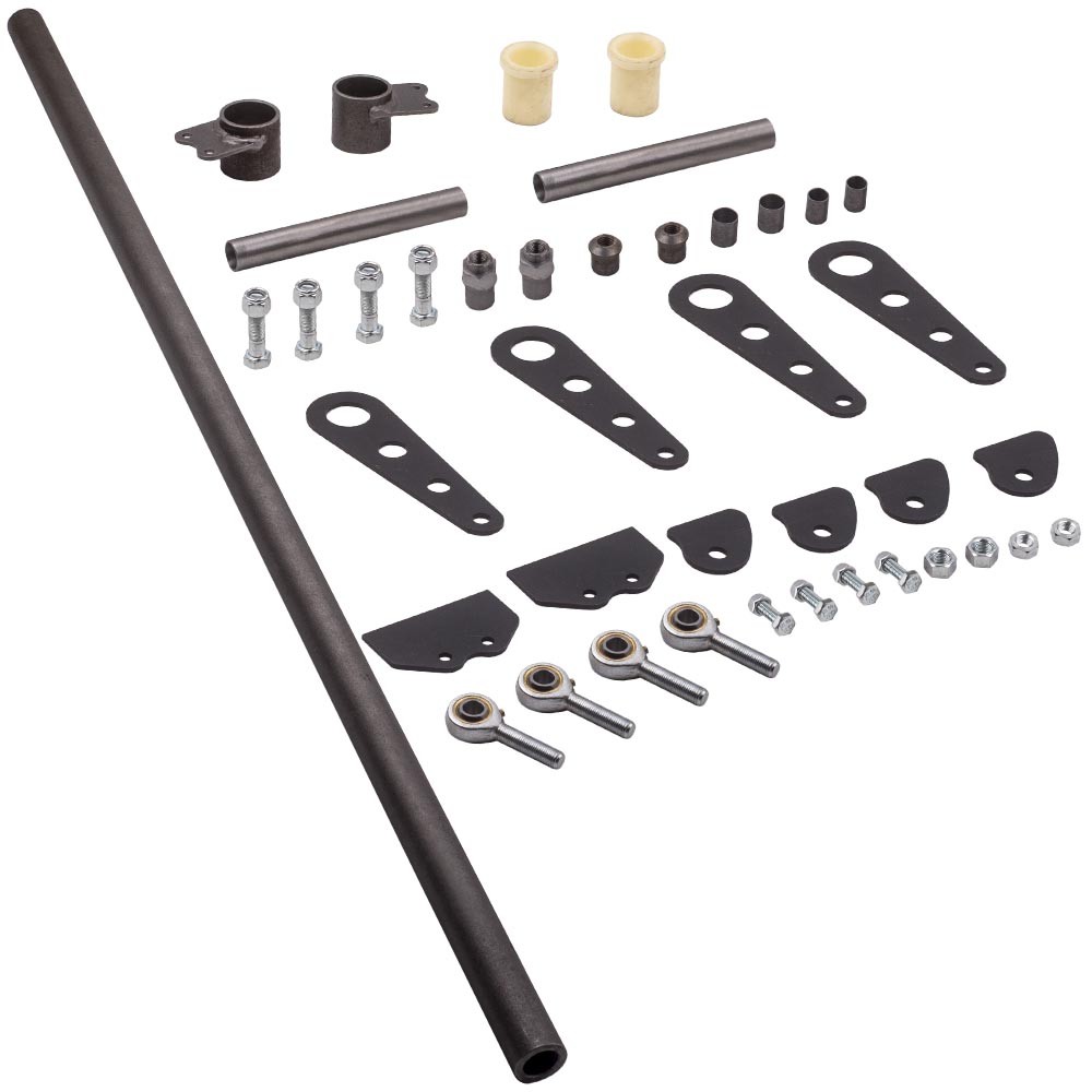Anti-Roll Bar Set 24" and 36" Chromoly Frame Rail Width, 10.2" Arms