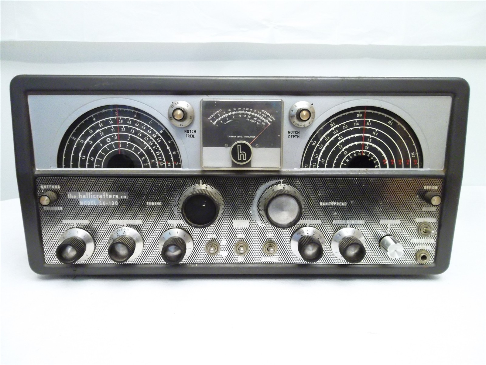 HALLICRAFTERS SX-100 HAM TUBE RADIO SHORTWAVE RECEIVER - Parts or Repair