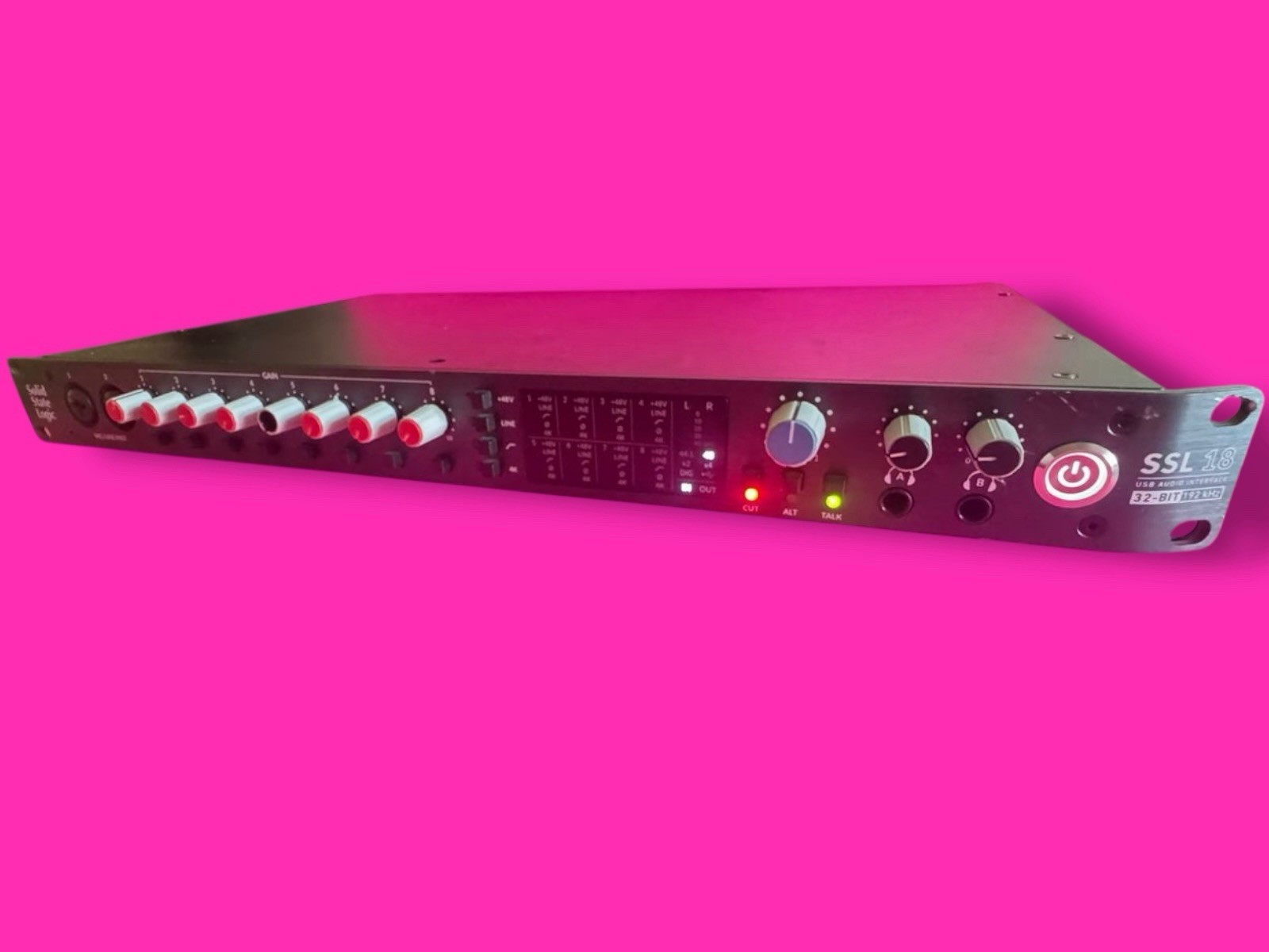Solid State Logic SSL 18 High-Performance USB Audio Interface UNIT ONLY