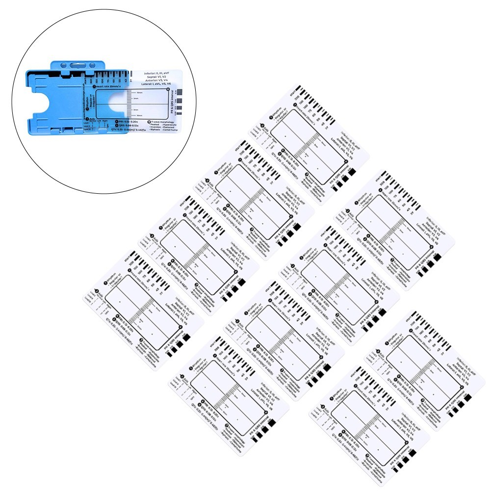 User Friendly For ECG Ruler for Efficient For EKG Analysis and Training