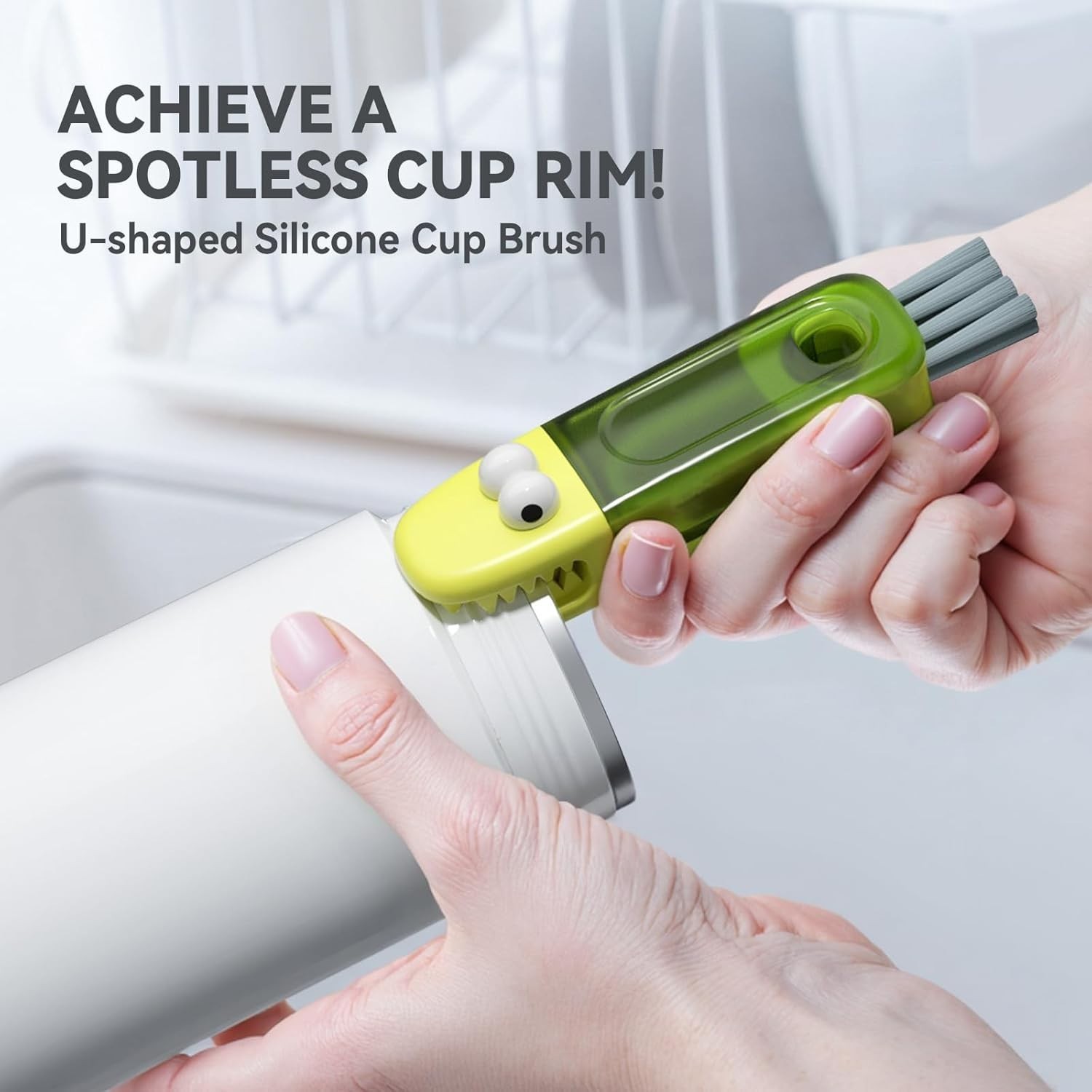 Cleaning Brush Set 3 in 1 Bottle Lid Gap Crevice Multiuse Brush Kitchen Tools