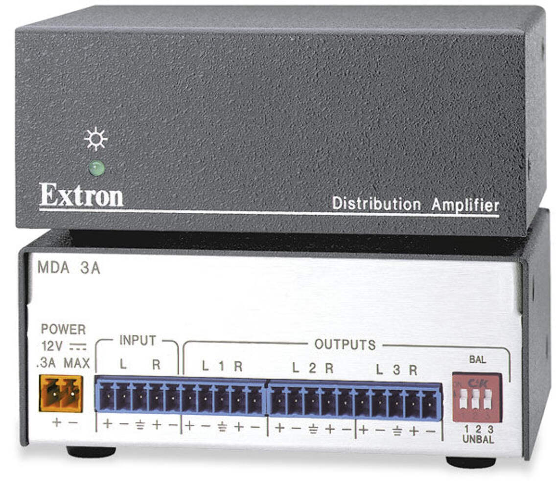 Extron MDA 3A, Audio Distribution Amp 60-440-01