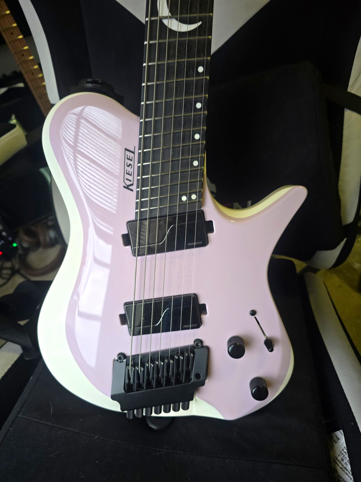 Kiesel Z27m Lavender Solid Body 7-String Right-Handed Electric Guit