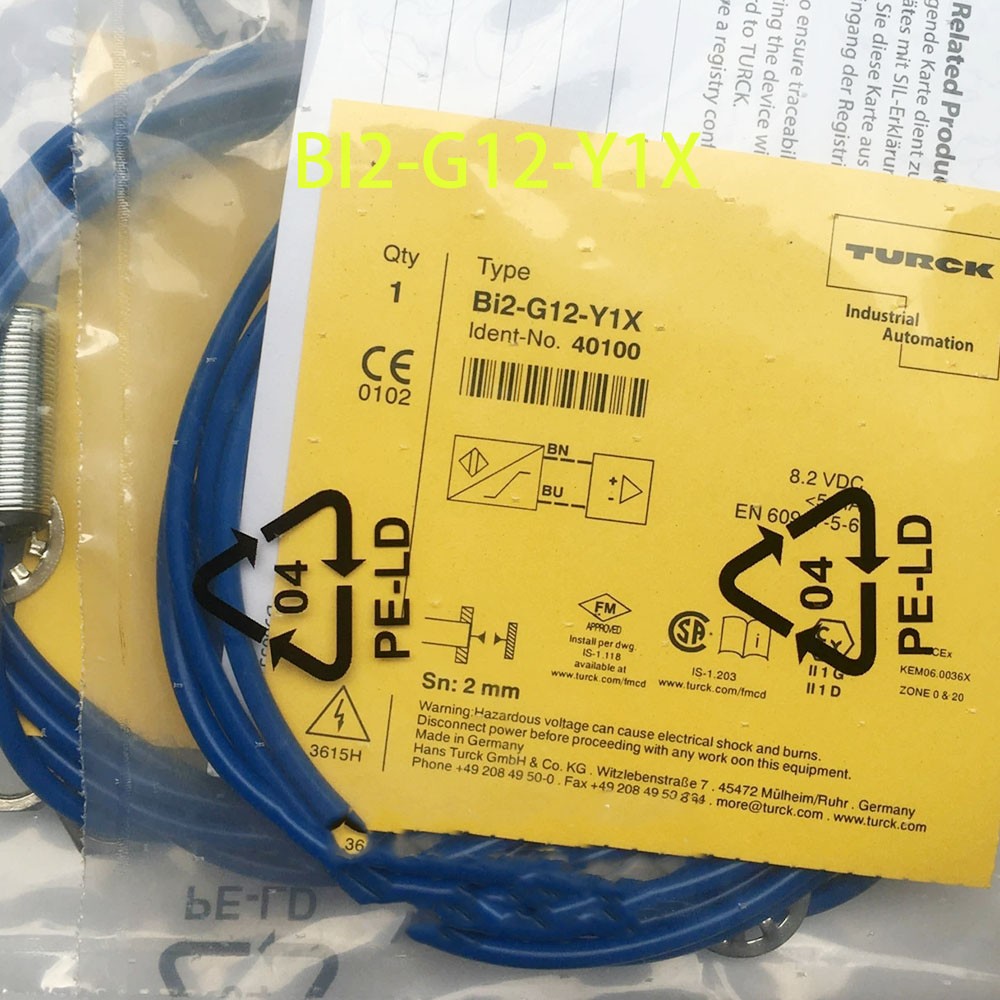 Sensor BI2-G12-AN6X BI2-G12-AP6X BI2-G12-RN6X BI2-G12-RP6X BI2-G12-Y1X lot TURCK