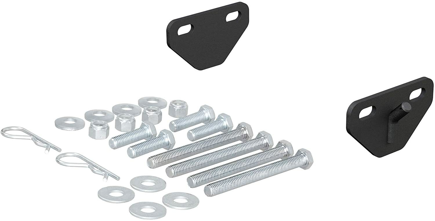 Weight Distribution Hitch Bolt-on Hookup Brackets Frame Mounted Camper Trailer