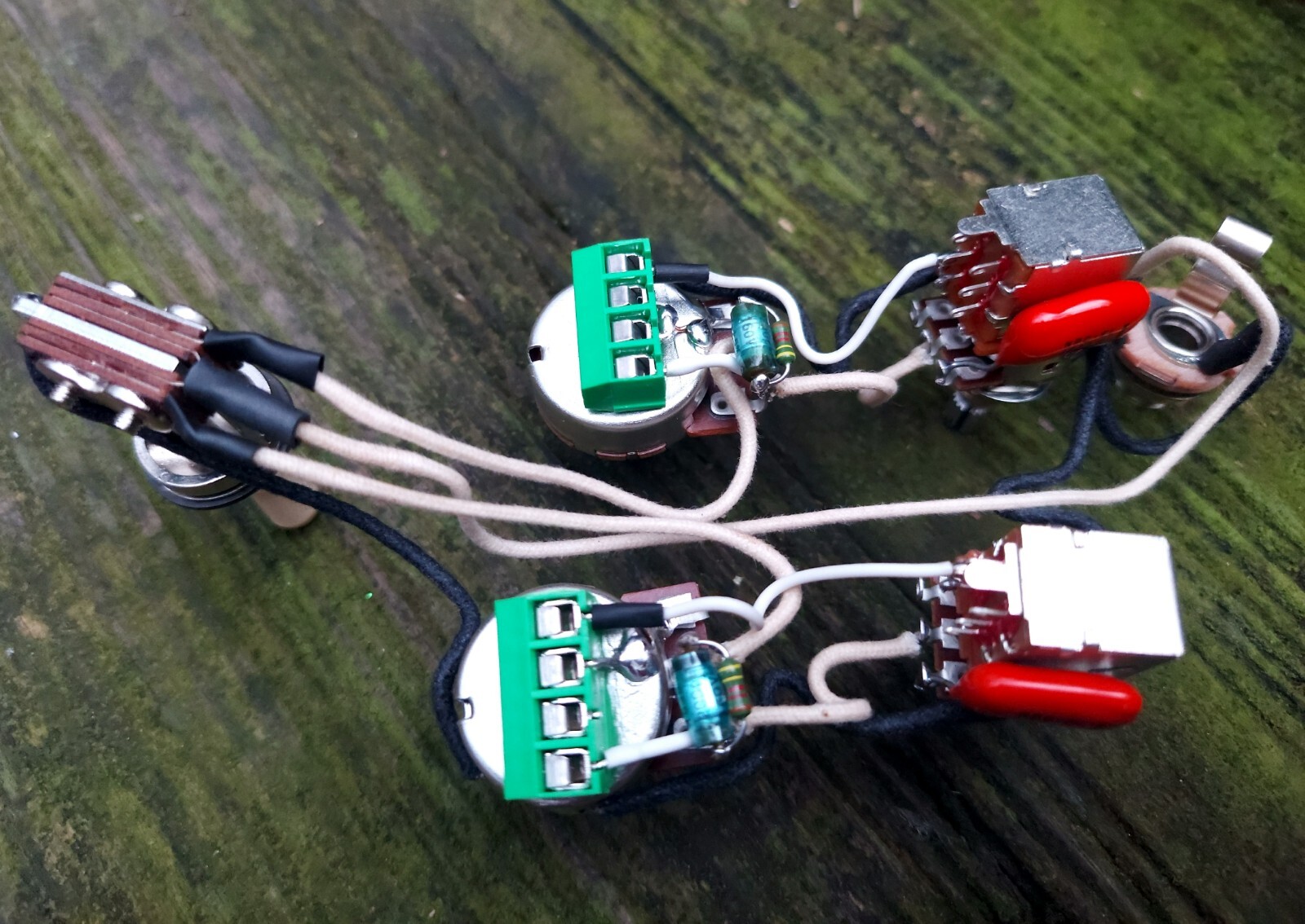 Gibson SG Solderless Harness Coil Split/Out Of Phase Orange Drop .022 KS