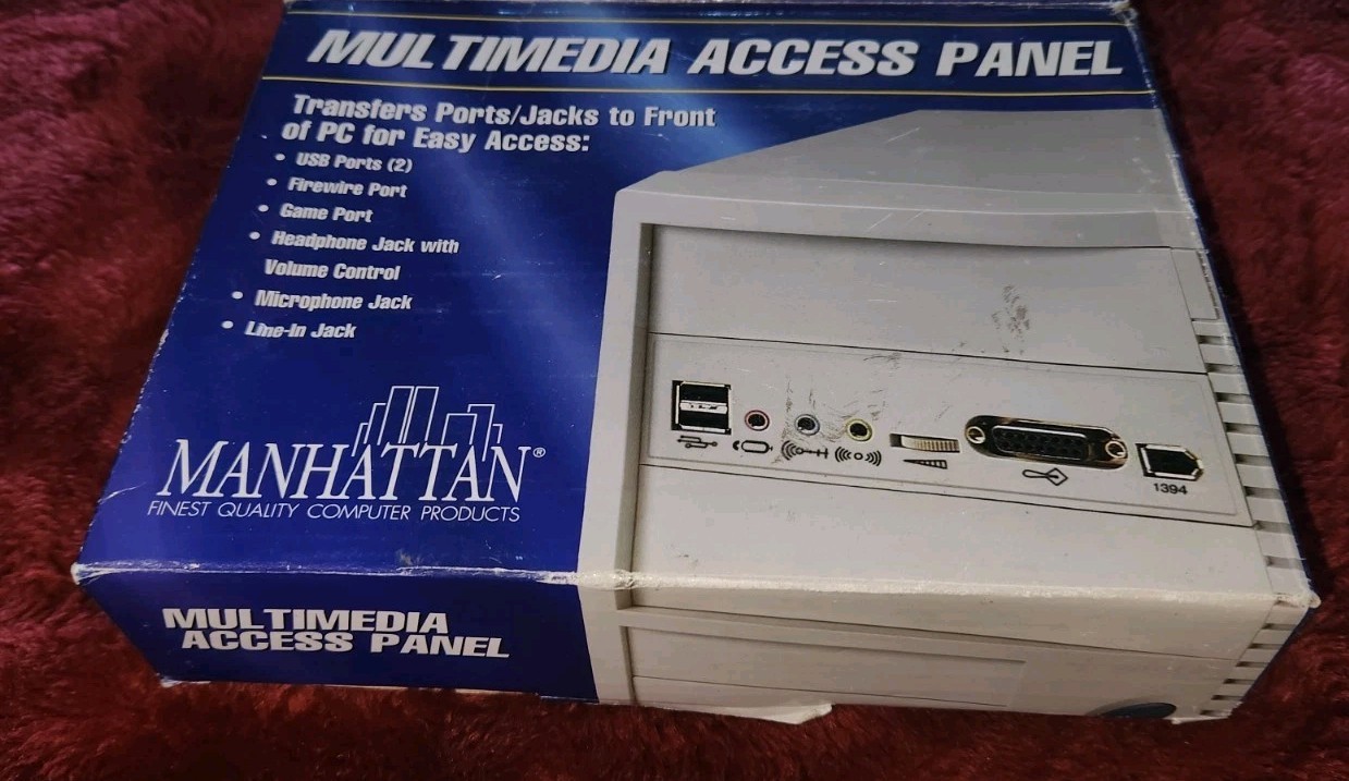 NIB Manhattan Multimedia Access Panel Transfer Ports