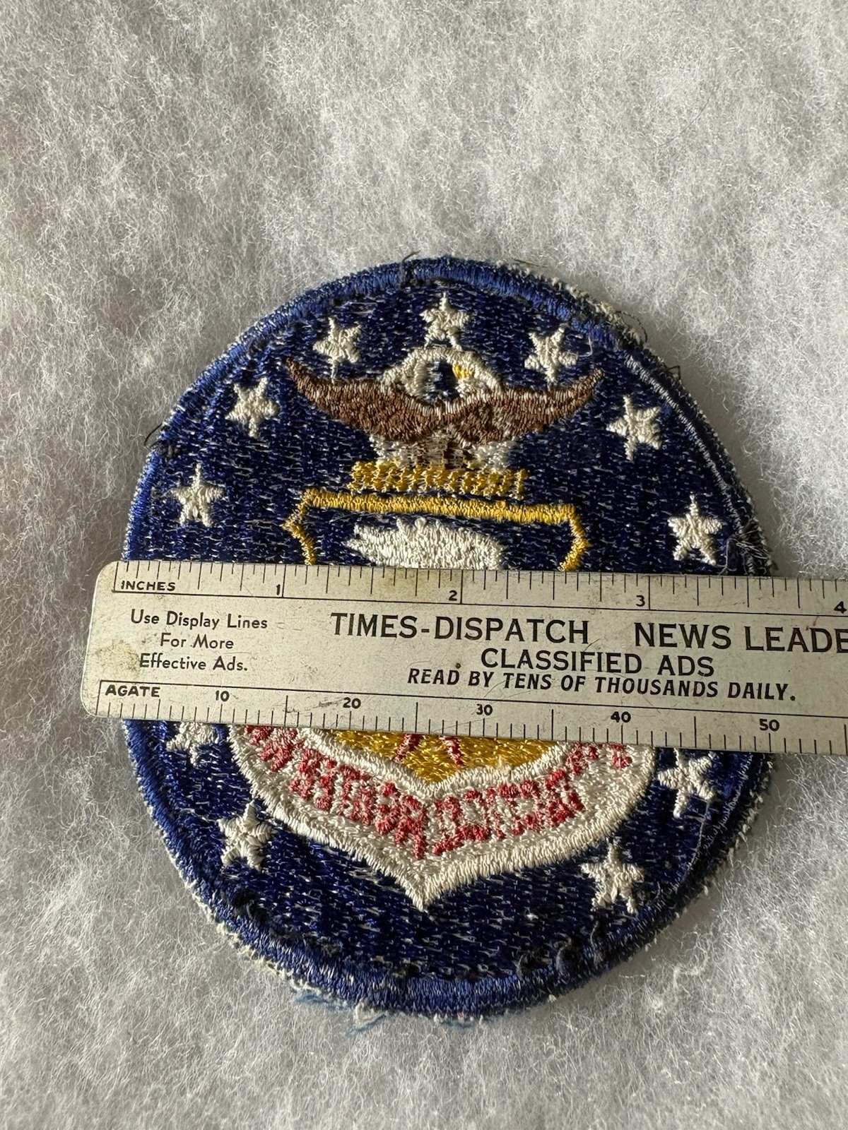 VN era 4” 36th Tactical Fighter Wing patch-uniform removed -NG-CE-FE