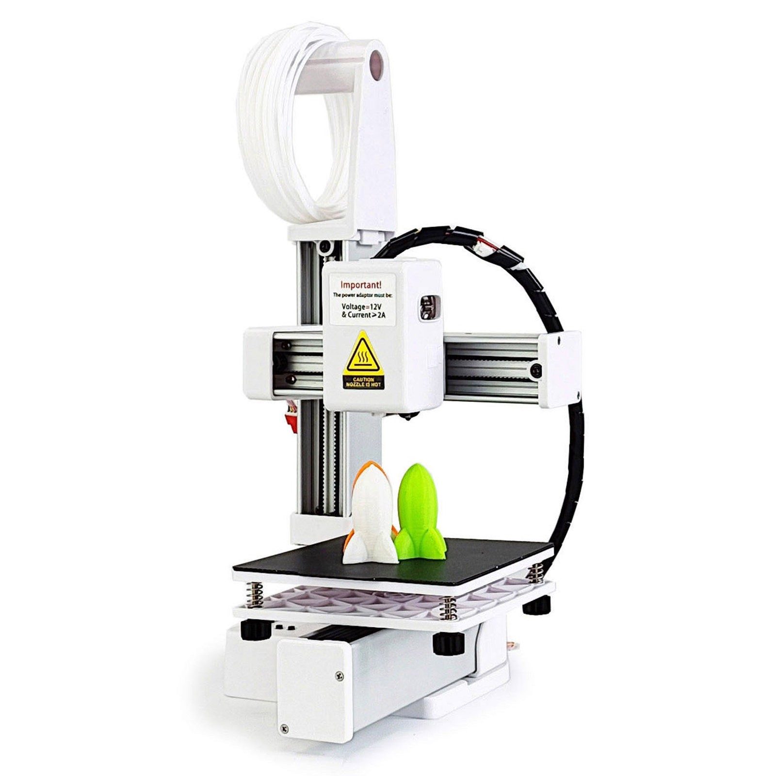 3D Printer For Education High Accuracy Fast Heating (EU Plug White)