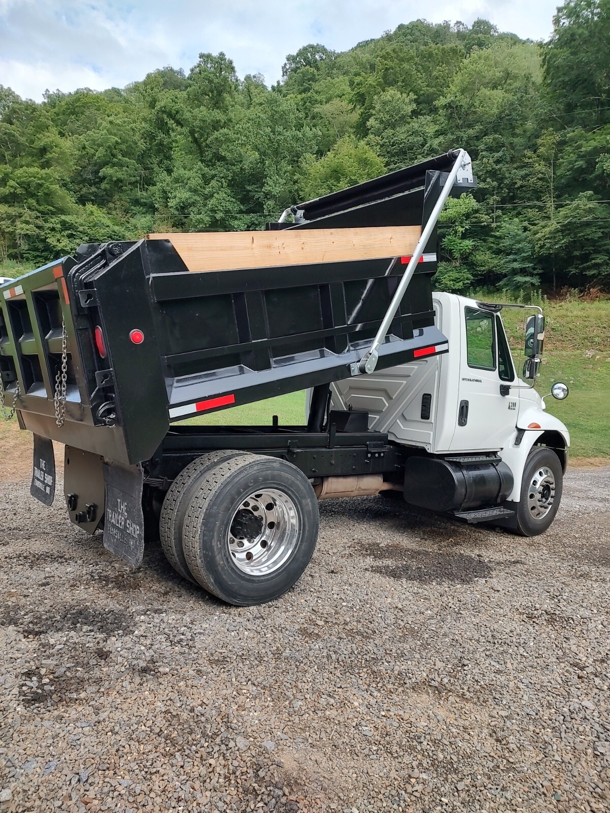 5 SPRING ALUMINUM ELECTRIC DUMP TRUCK TARP KIT w/ TARP (28' Coverage MAX)