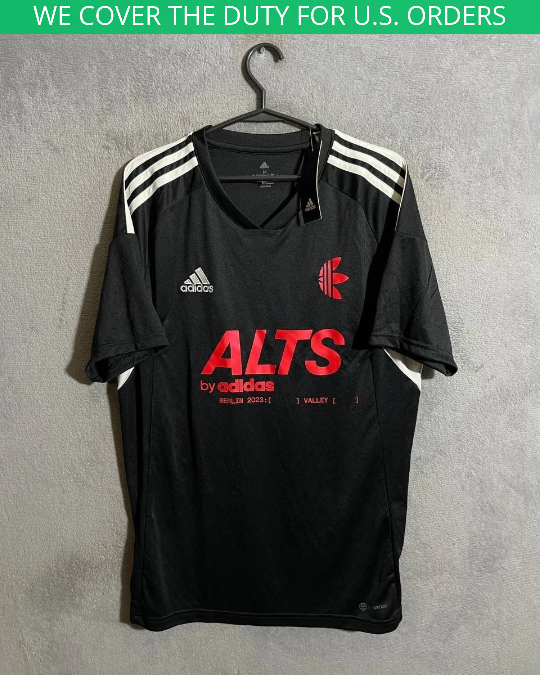Adidas X ALTS Jersey Limited Edition Shirt 166/200 2023 Black Trikot Men SZ M