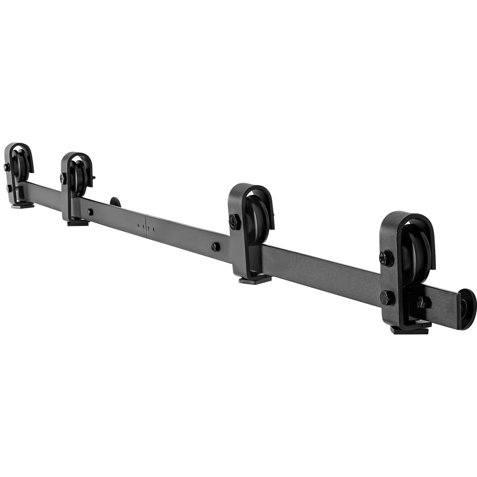 Bi-Folding Sliding Barn Door Hardware Track Kit 64" for Four 15" Doors