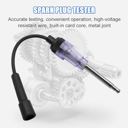 Car Inline Spark Plug Tester, Vehicle Engine Straight Boot Ignition Coil