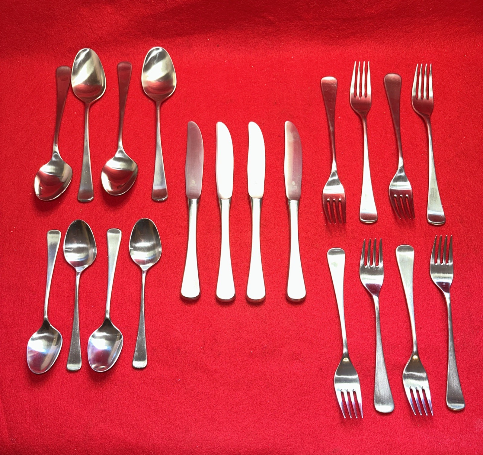 WMF Finesse Cromargan Stainless Steel 5-Piece Setting 20 PC Set