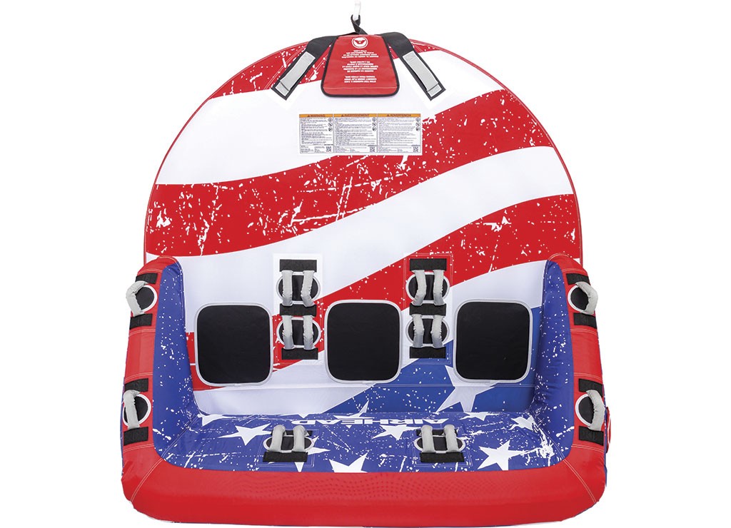 Airhead AHT2223SSDE Super Mable Stars N Stripes Towable Tube