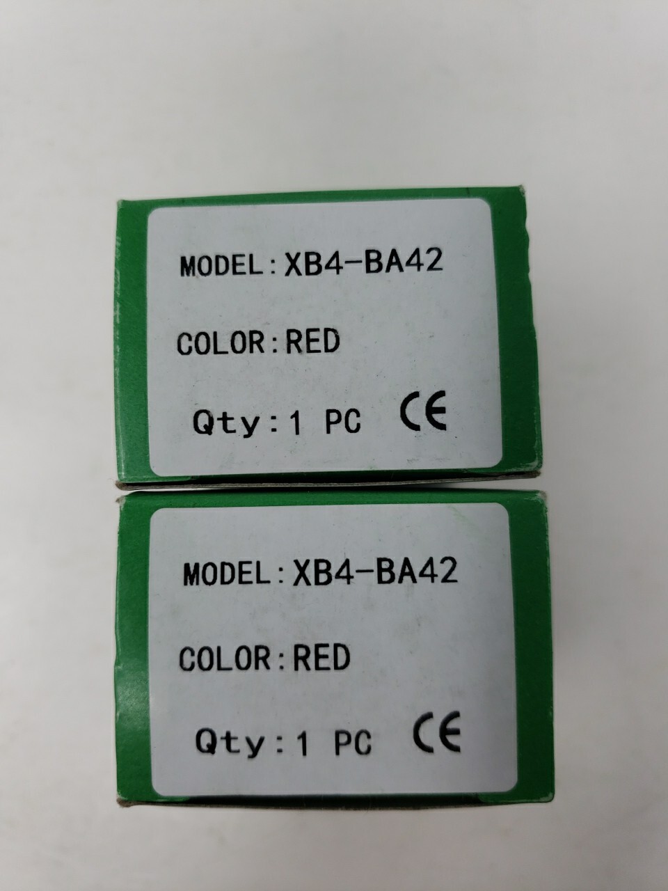 2ct RED XB4-BA42 22mm Push Button