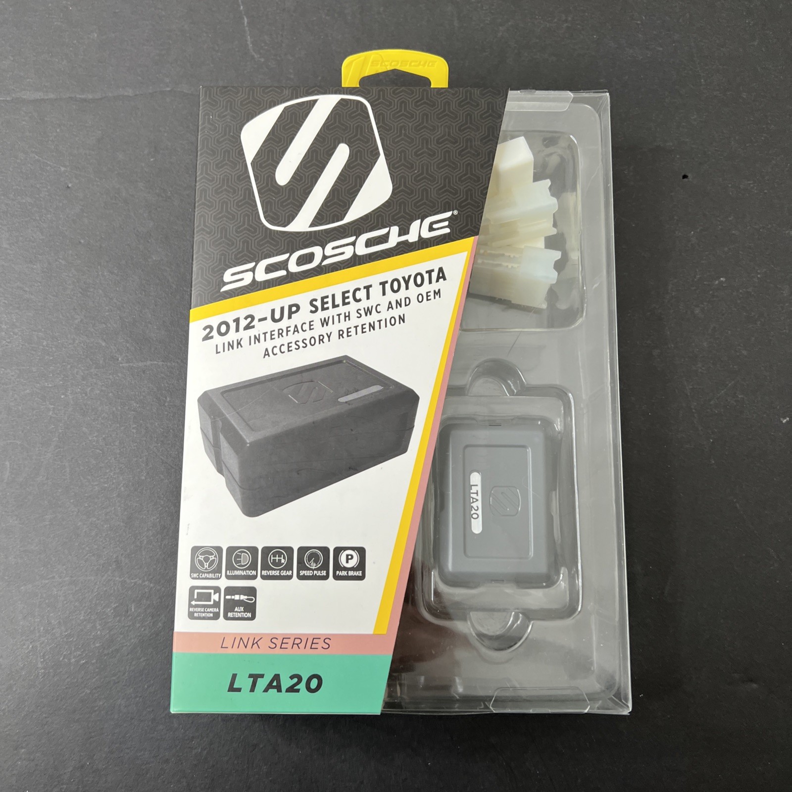 Scosche LTA20  2012- Up Toyota Link Interface With SWC OEM Acc Rentention