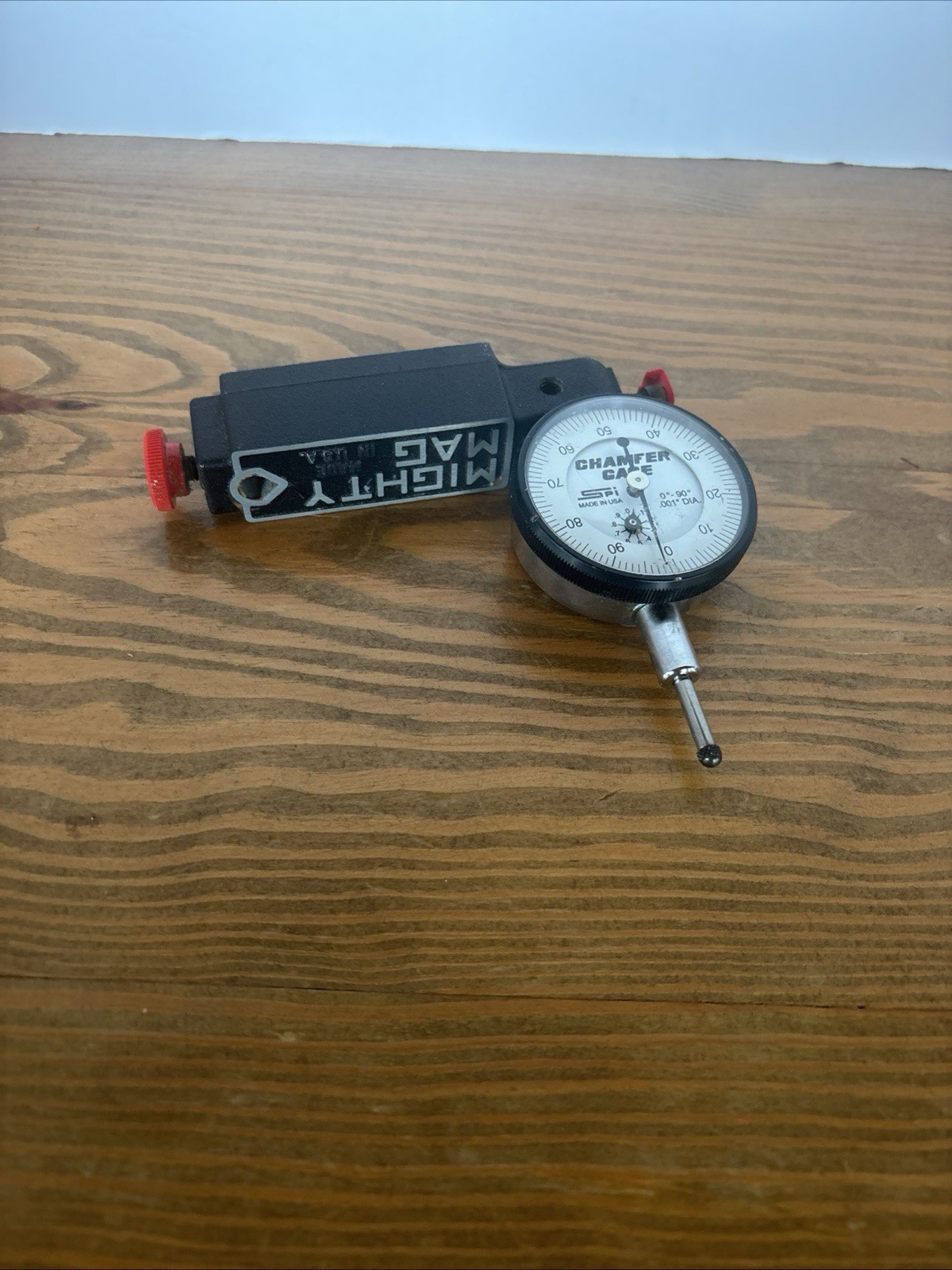 MIGHTY MAG .001"-1" DIAL INDICATOR  INSPECTION HOLDER MAGNETIC BASE KIT