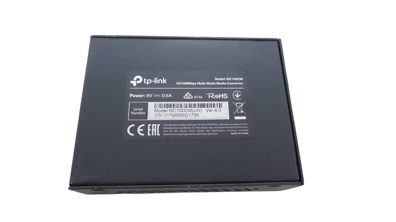 TP-LINK MC100CM Fast Ethernet Media Convert