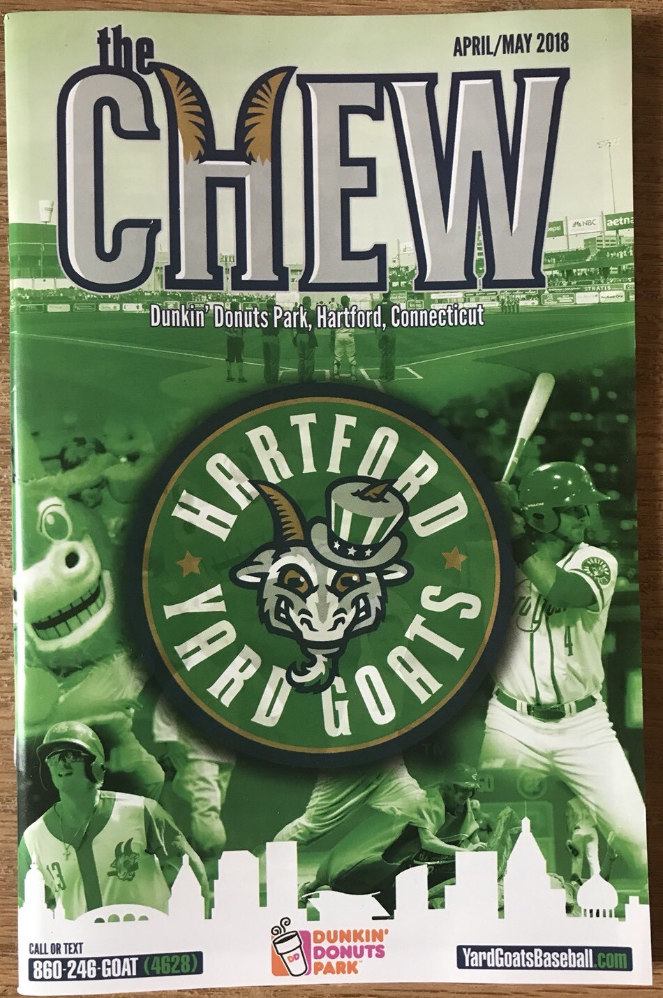 2018 Hartford Yard Goats Program
