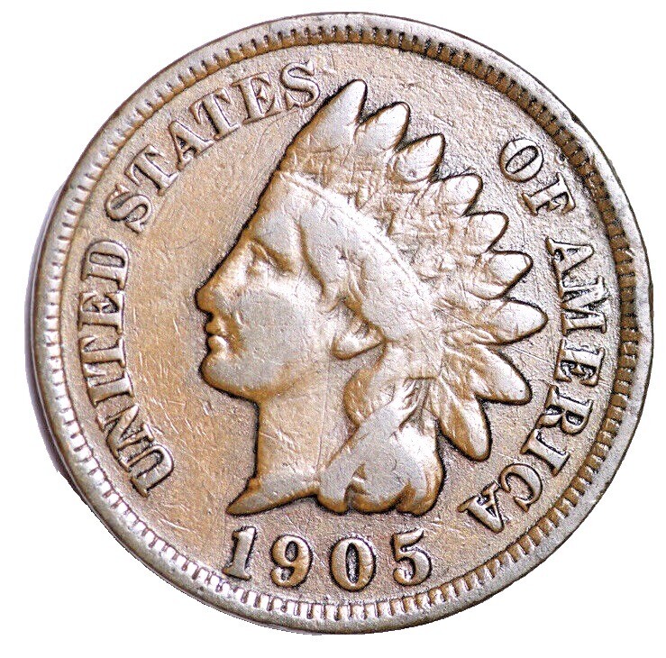 1905 Indian Head Cent Penny “Best Value On EBay” FAST FREE SHIPPING!