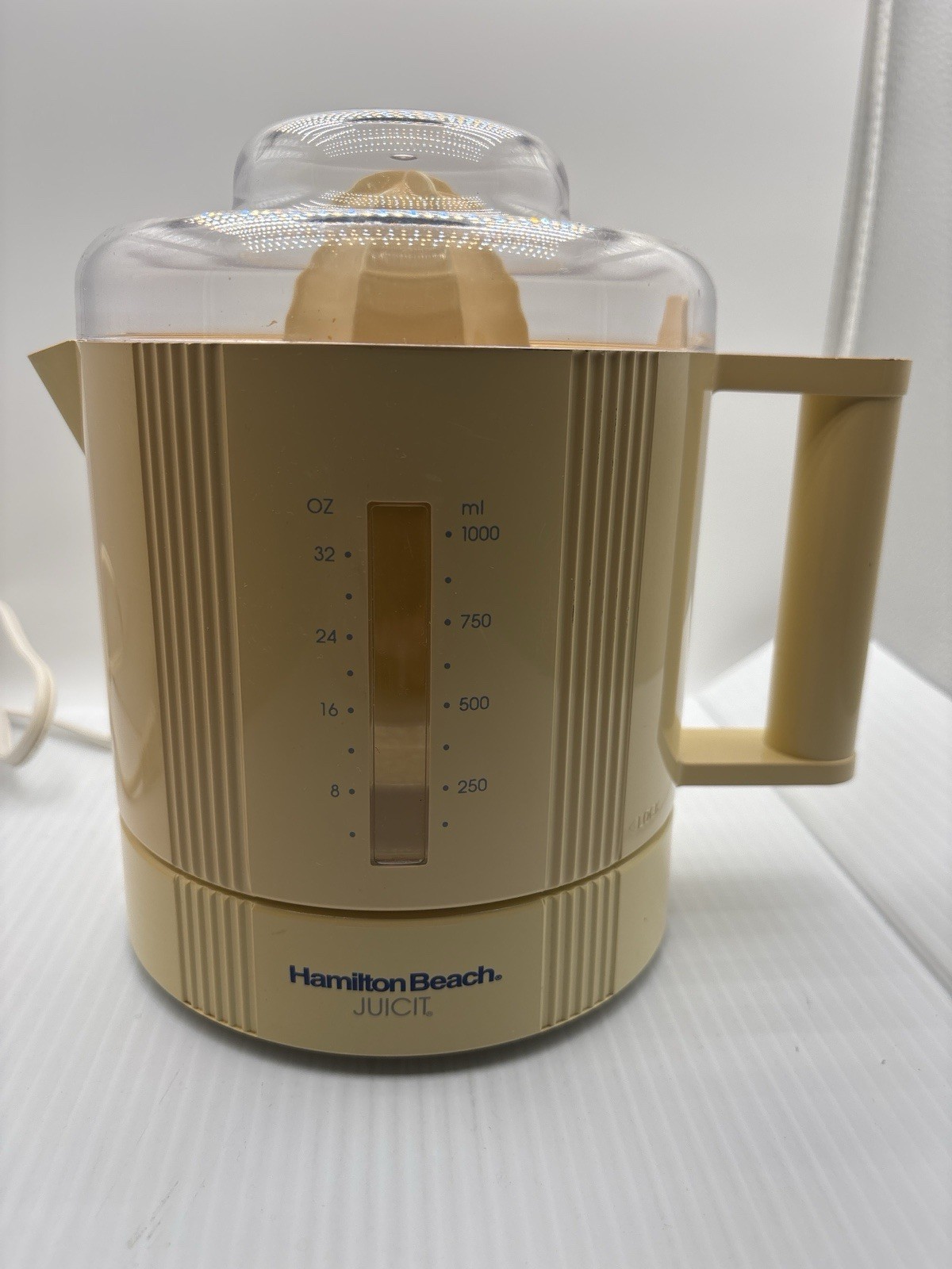 Hamilton Beach Juicit Citrus Juicer 32oz Electric Reamer w/ Lid Tested Works