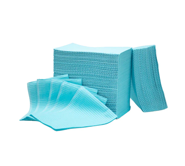 Disposable Dental Medical Tattoo Bibs 13"X18" Blue 500pcs/bag