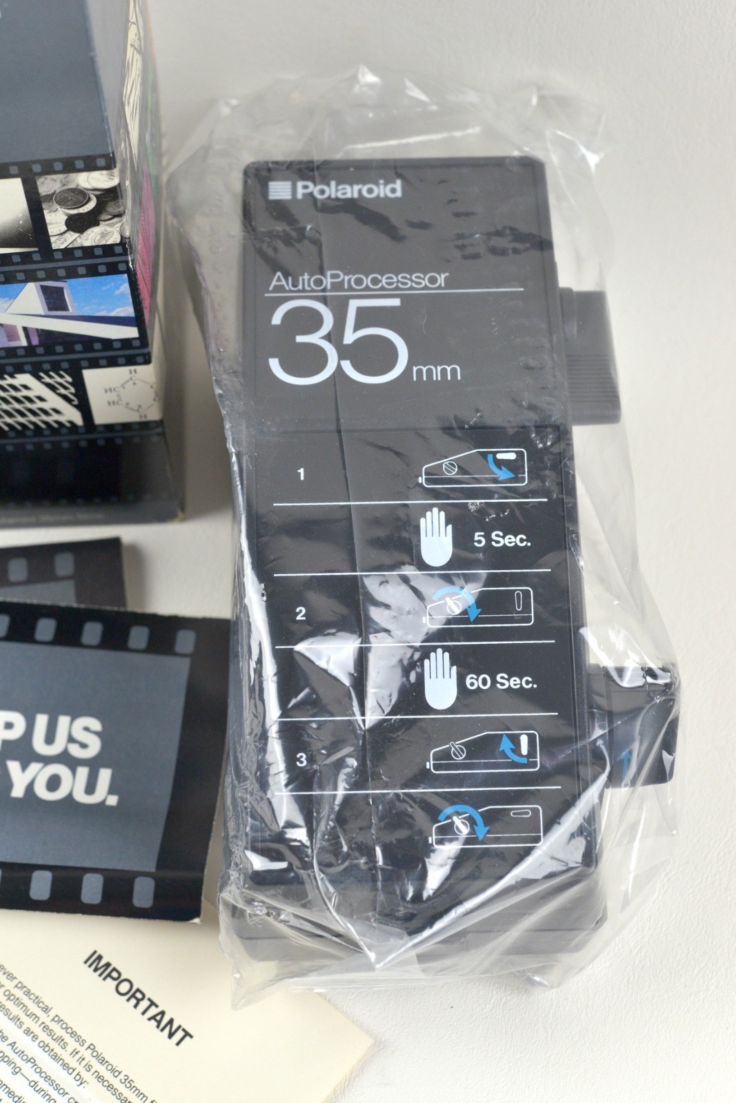 Polaroid 35mm Auto Processor - NEW