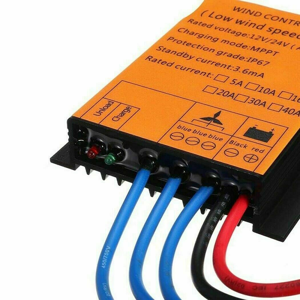 800W 12V 24V MPPT Wind Generator Charge Controller Battery Boost Regulator