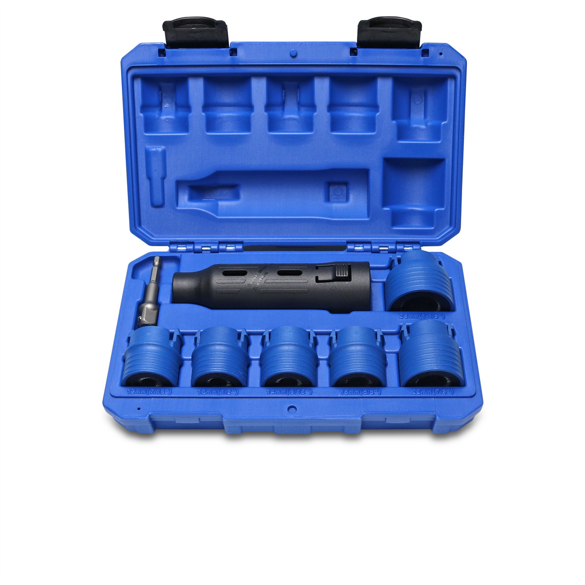 Horizon Tool WHEEL STUD CLEANER IN BLUE CASE 16