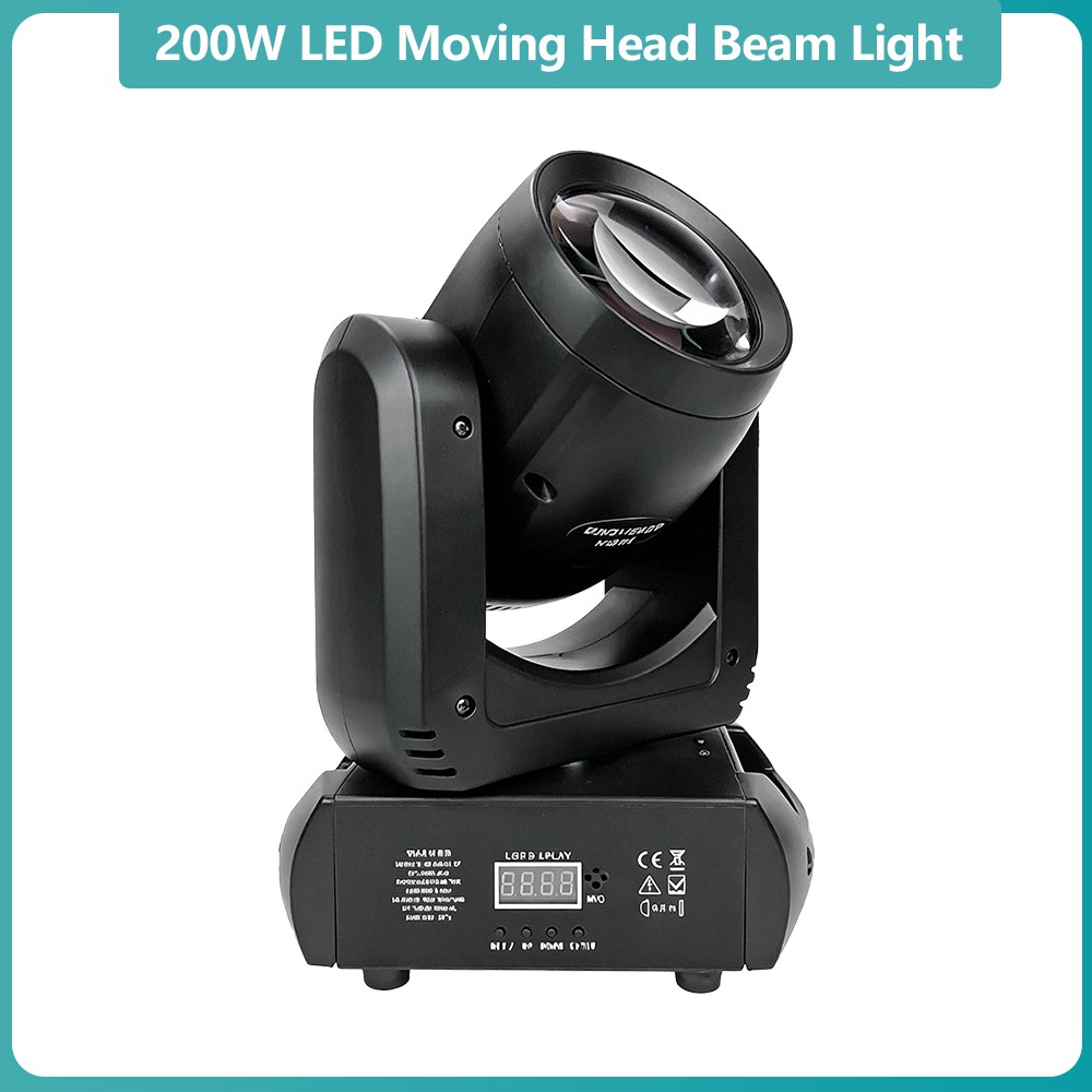 LED 200W Beam DMX512 Moving Head Light for Bar Show Live Stage