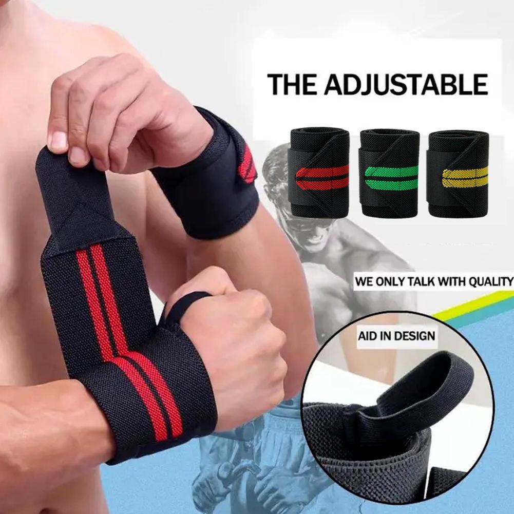 Fitness Wristbands Basketball Fitness Wrist Wrap Compression Strap Hot A4 Q U1A3