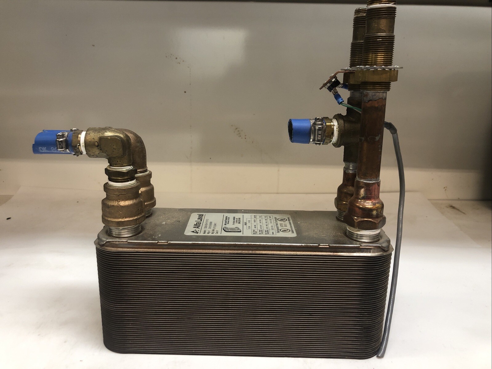 1 ALFA-LAVAL CB26-50H  Stainless Steel Brazed Plate Heat Exchanger 1.20L 27bar
